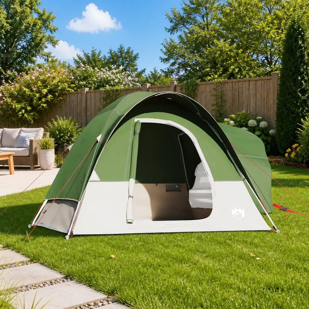 4-Person Green Car Tent for Outdoor Adventures