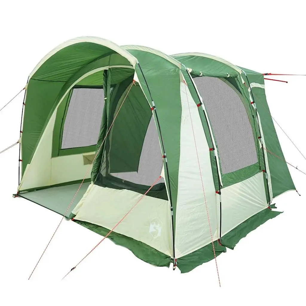 Car Tent Polyester 4-Person Green Waterproof Camping Shelter