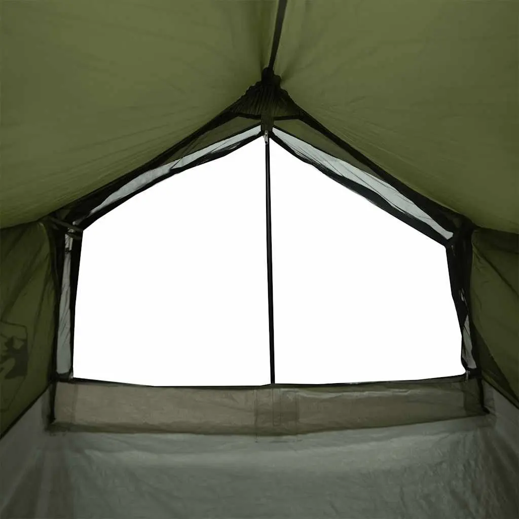 Camping Tent Polyester 2-Person Waterproof Olive Green