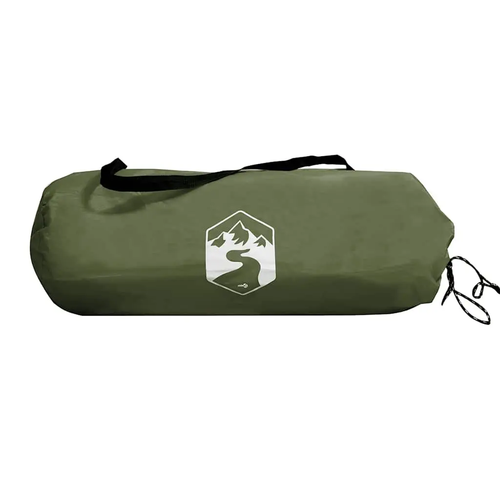 Camping Tent Polyester 2-Person Waterproof Olive Green