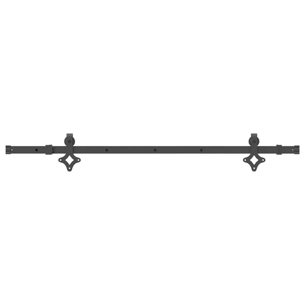 Sliding Door Hardware Kit 152.5cm Steel Track