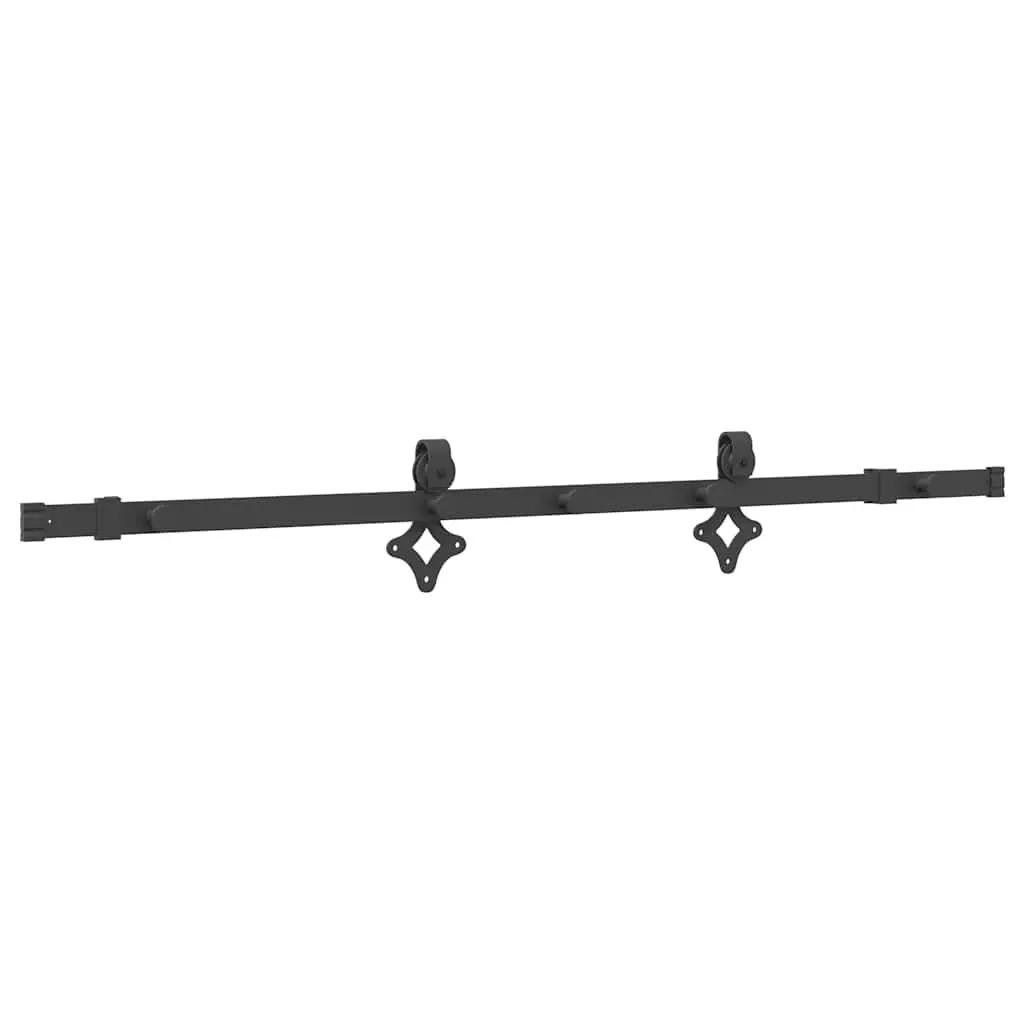 Sliding Door Hardware Kit 152.5cm Steel Track