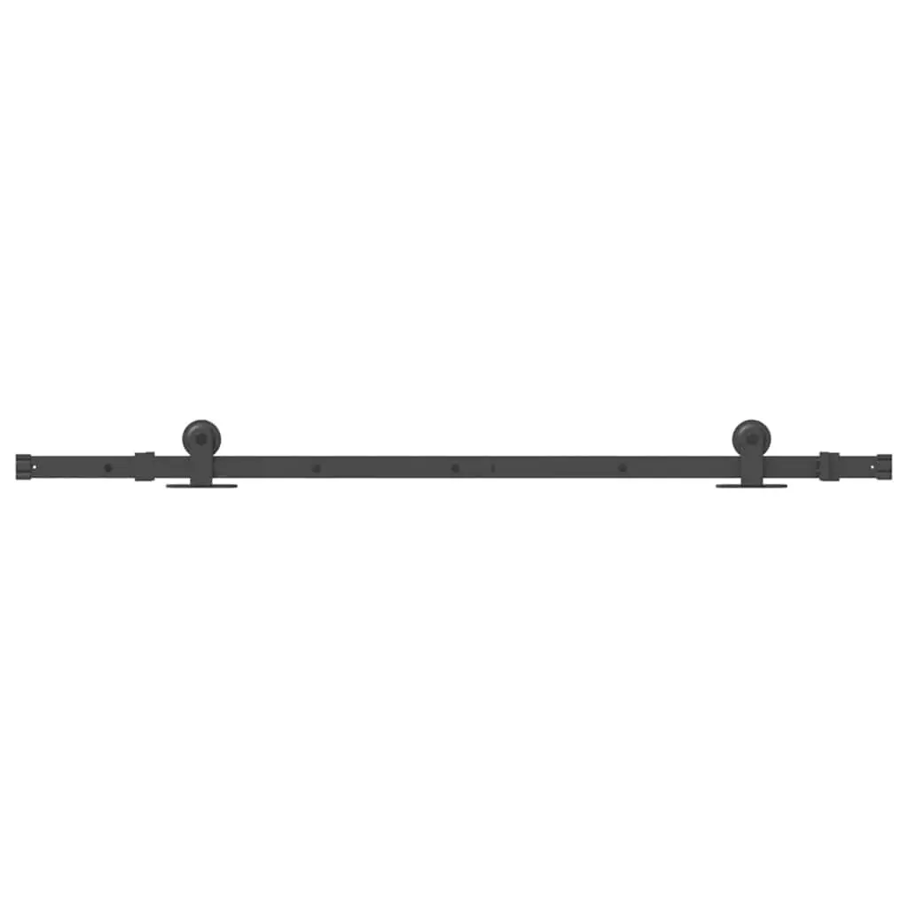 Sliding Door Hardware Kit 152.5cm Black