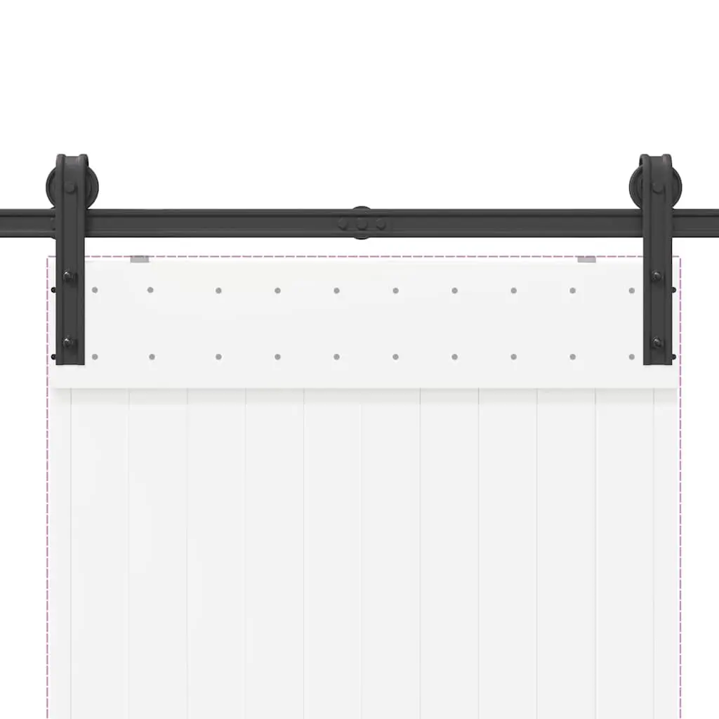 183cm Steel Track Rail System for Sliding Doors