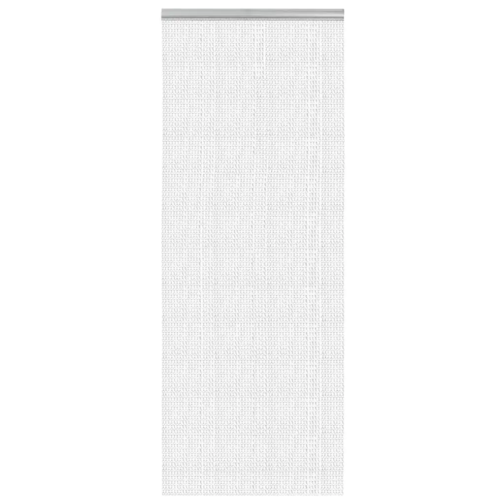 Aluminium Silver Chain Door Fly Screen 80x201 cm