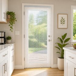 Durable Chain Door Fly Screen 90x200cm Silver Aluminium