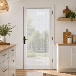 Durable Aluminium Chain Door Fly Screen 90x220 cm
