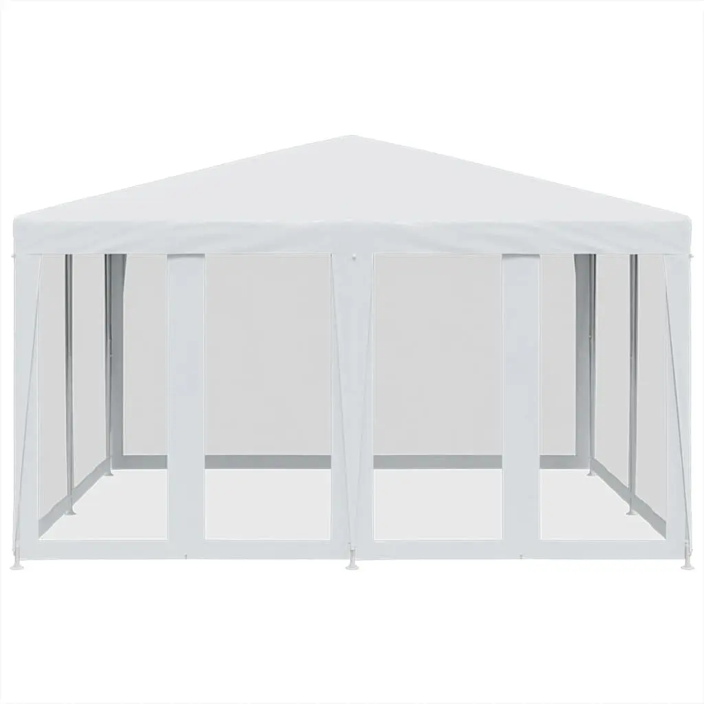 Party Tent HDPE Iron Frame 4x4m White