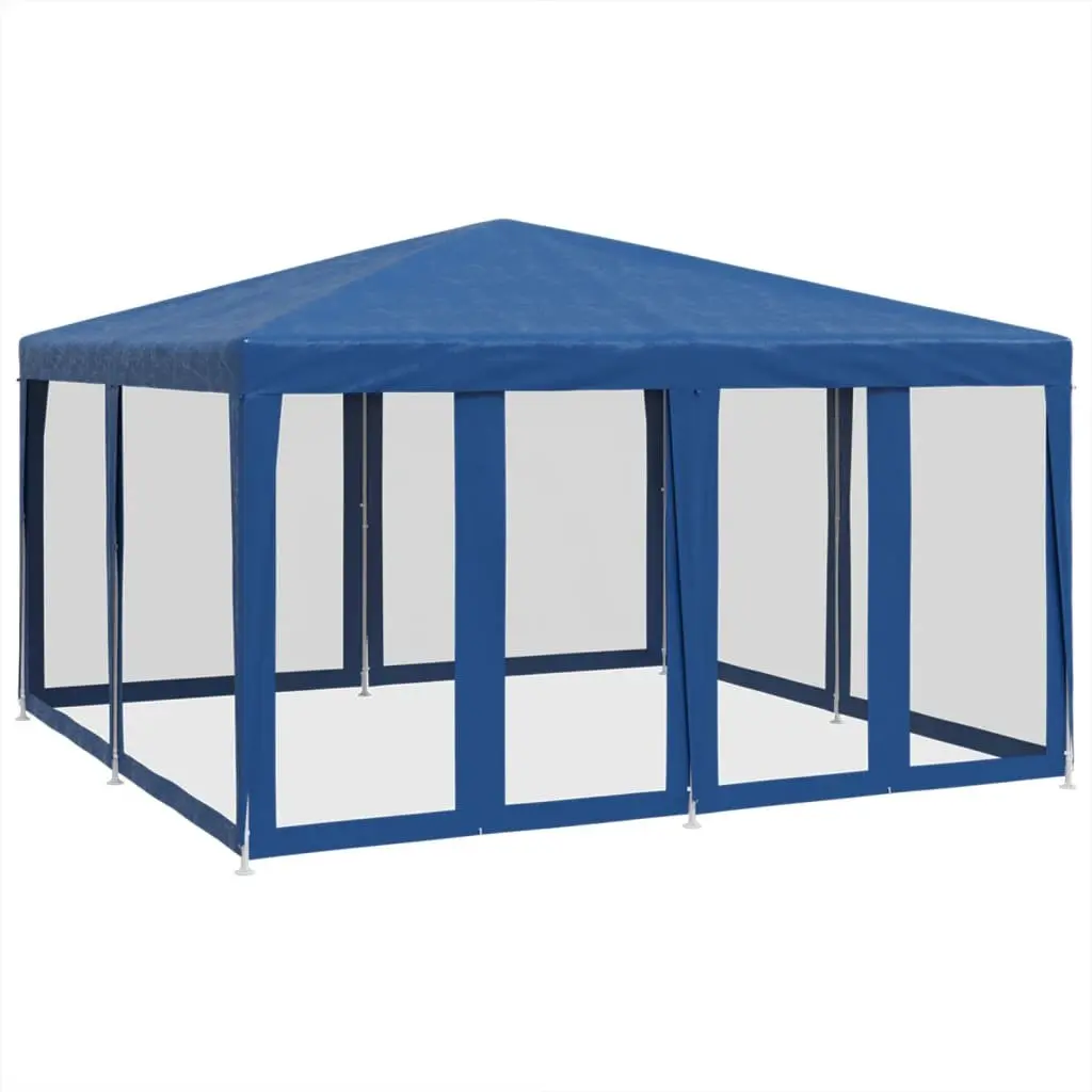 4x4m Outdoor Gazebo with 8 Mesh Walls