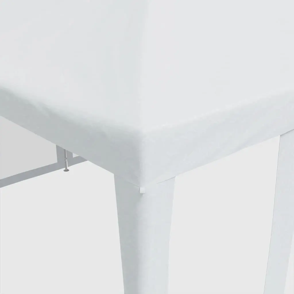 White Outdoor Party Tent 6x4m with Mesh Walls