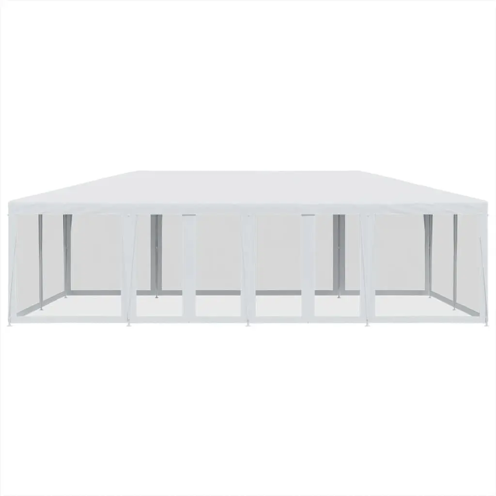 Party Tent High-Density Polyethylene 8x4m White