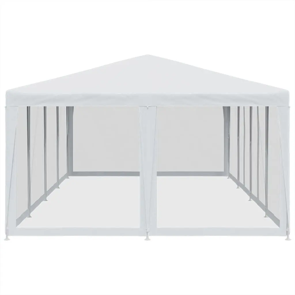 Party Tent High-Density Polyethylene 8x4m White