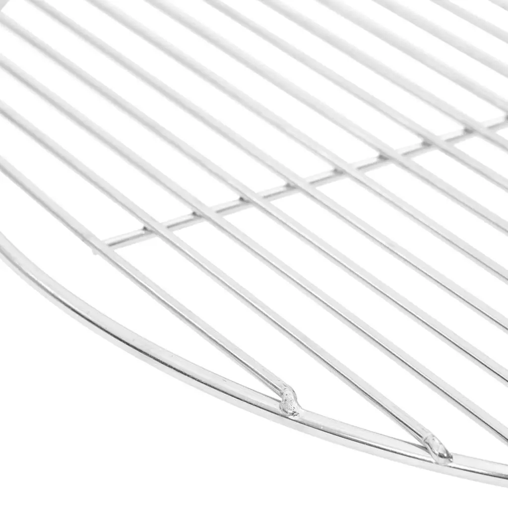 BBQ Grill Grate 304 Stainless Steel Ø47 cm Round Charcoal Kettle Fire Bowl Barbecue Cooking Grill
