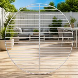 Sturdy 54cm Round Stainless Steel BBQ Grill Grate