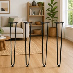 Durable Hairpin Table Legs for Console and Coffee Tables