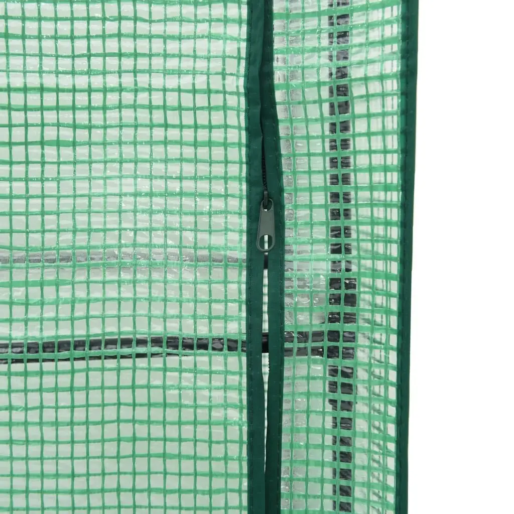 Raised Garden Bed with Greenhouse Cover 160x40x153cm