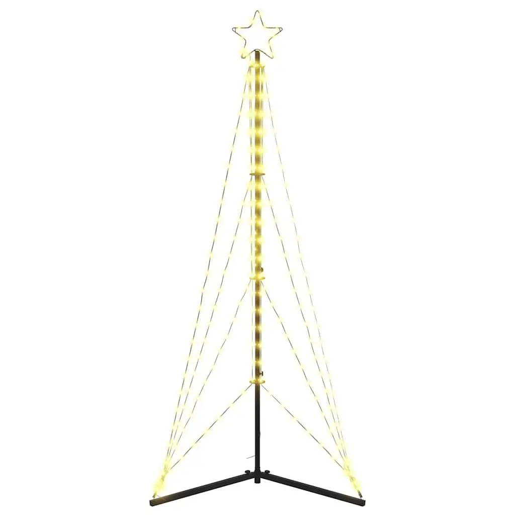 Christmas Tree 182cm Warm White LED Lights 363 with 8 Effects for Indoor Outdoor Use