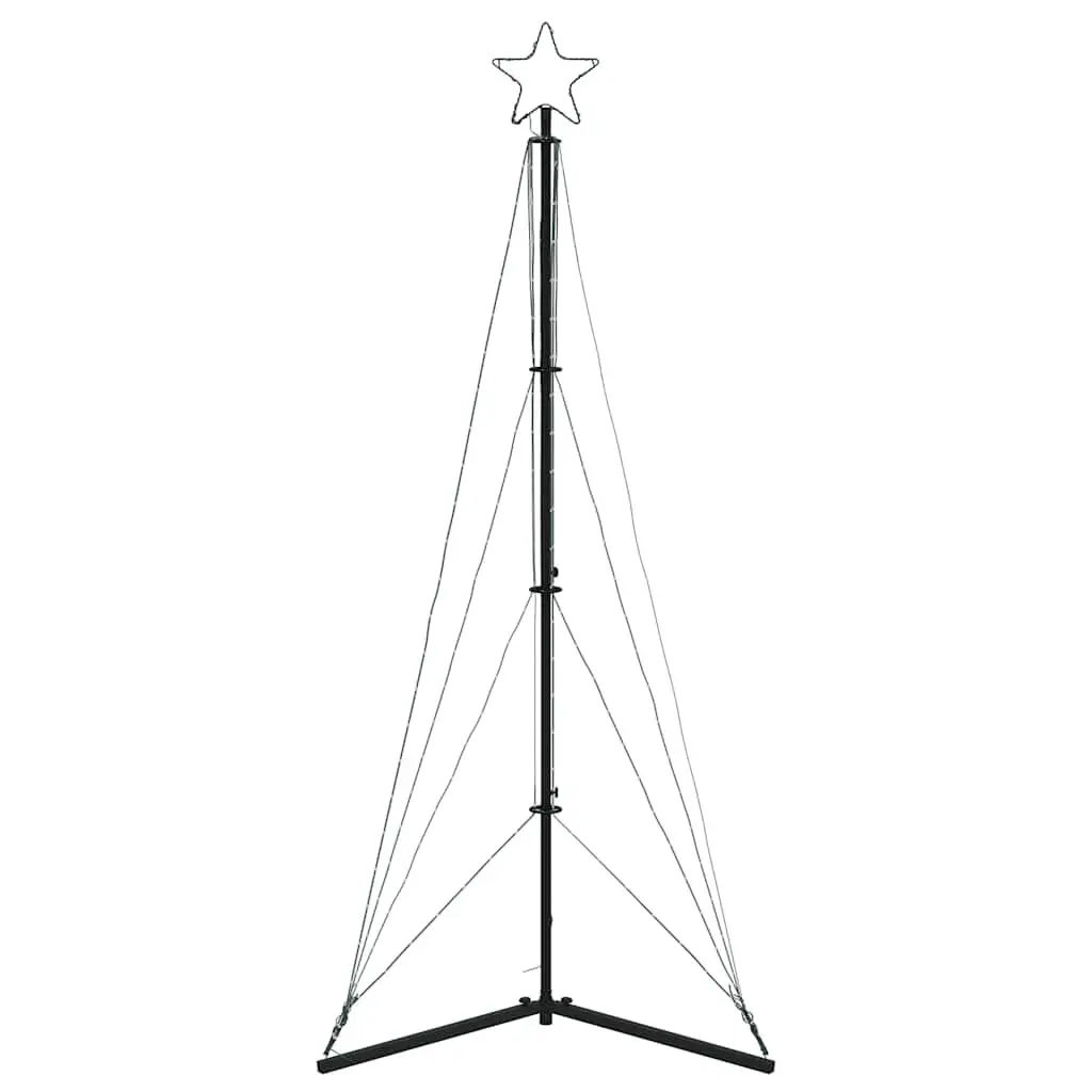 LED Christmas Tree 182cm with 363 Cold White Lights