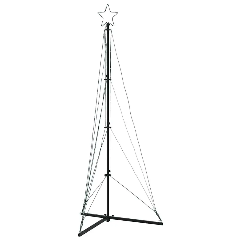 LED Christmas Tree 182cm with 363 Cold White Lights