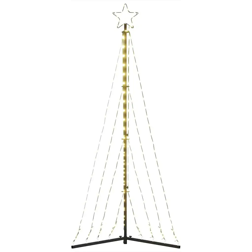 187cm LED Christmas Tree with 339 Warm White Lights