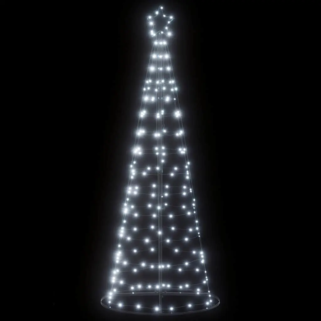LED Christmas Tree 180cm with 200 Cold White Lights