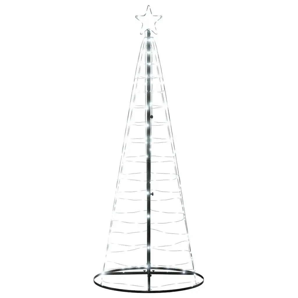 LED Christmas Tree 180cm with 200 Cold White Lights