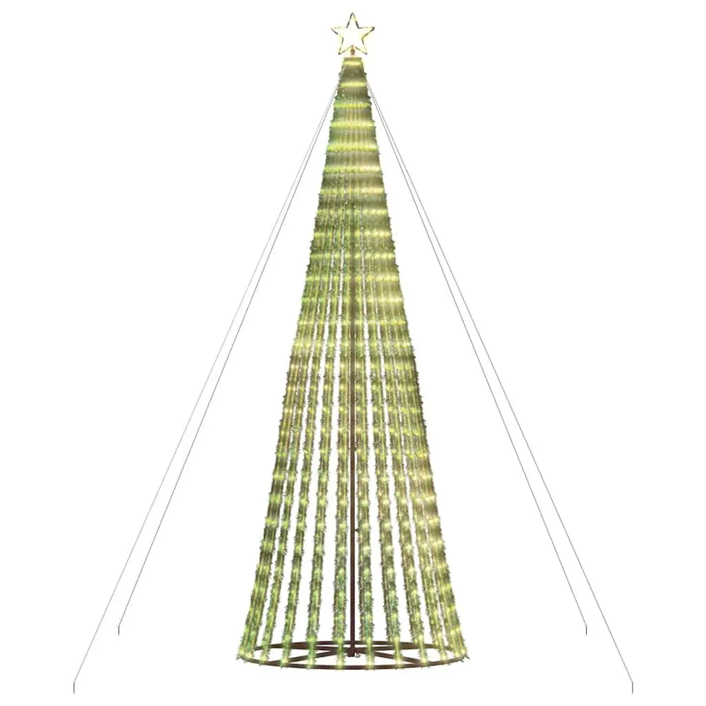 LED Christmas Tree Warm White 400cm 1028 Lights Indoor Outdoor