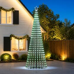 Premium LED Christmas Tree 400cm with 1028 Cold White Lights