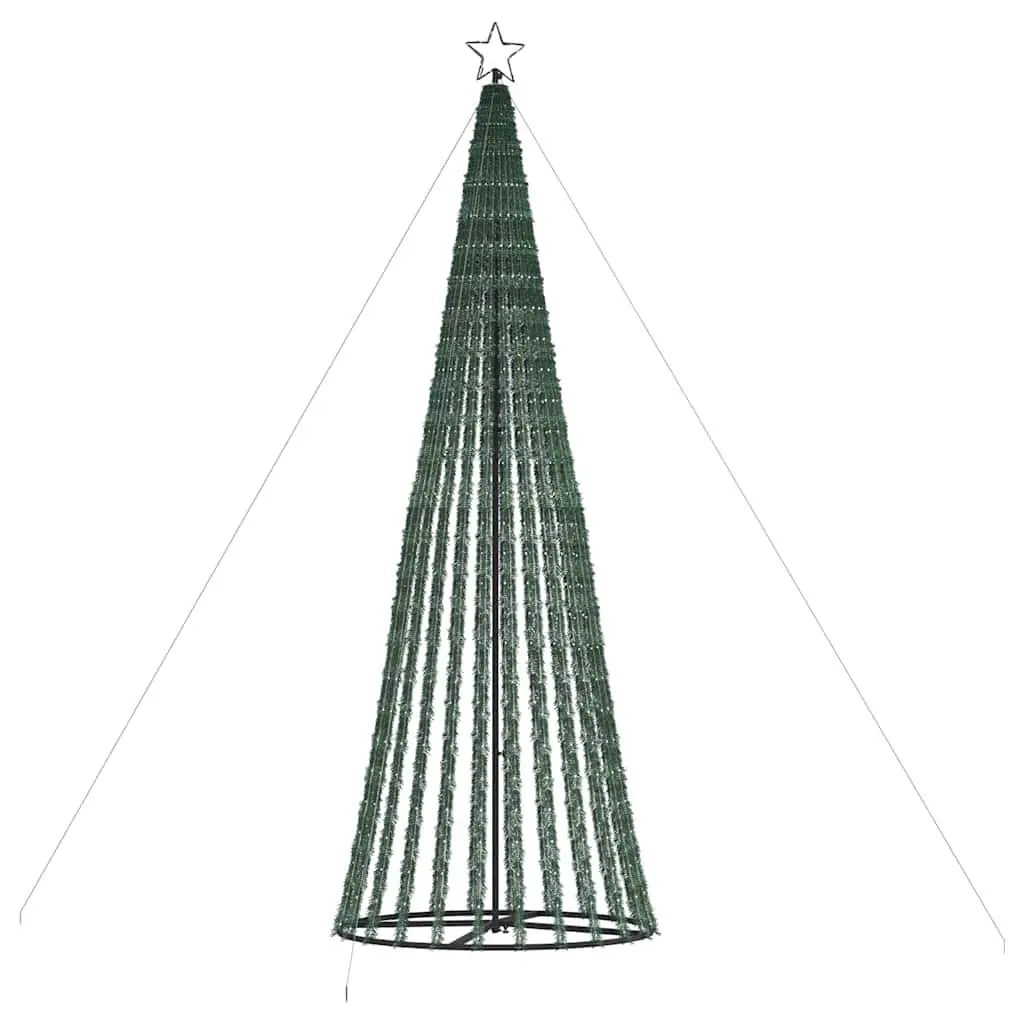LED Christmas Tree 400cm with 1028 Cold White Lights