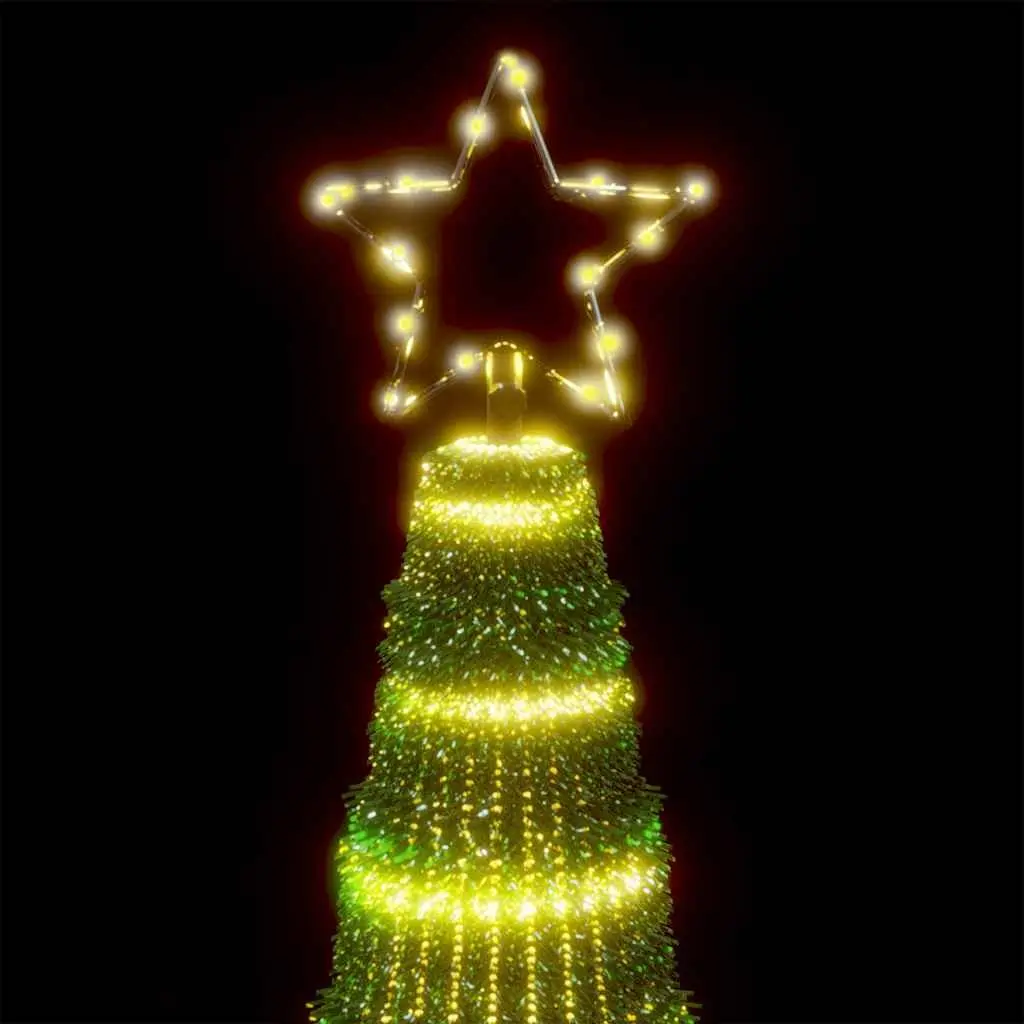 LED Christmas Tree with 570 Warm Lights