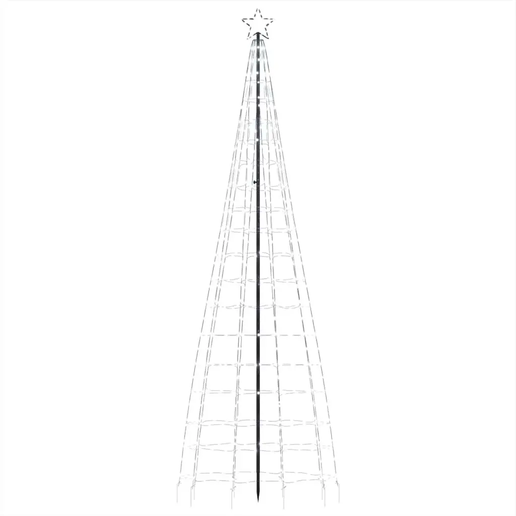 LED Christmas Tree with 570 Cold White Lights