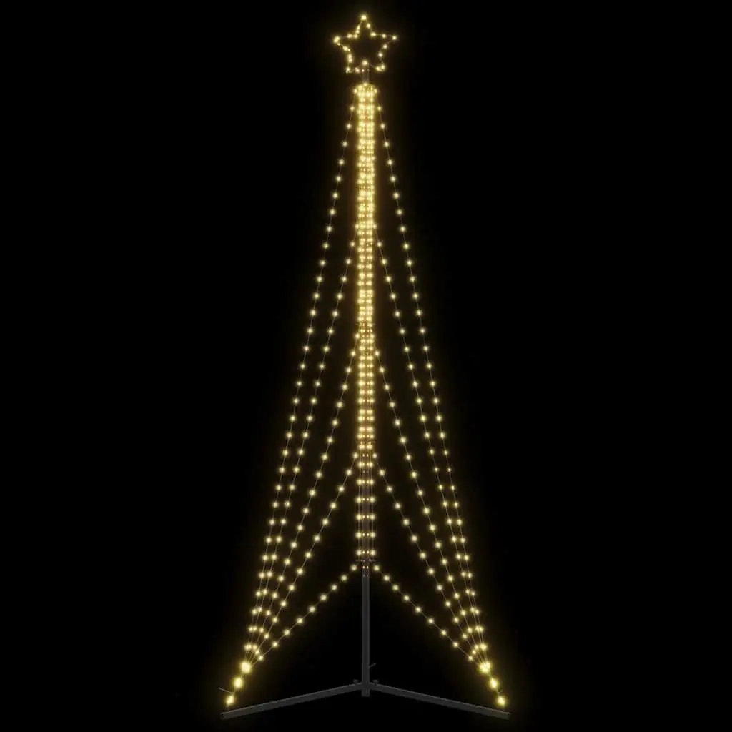 LED Christmas Tree with 525 Warm White Lights