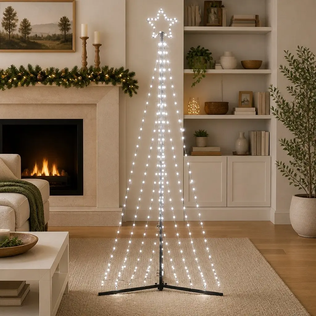 240cm LED Christmas Tree with 447 Lights