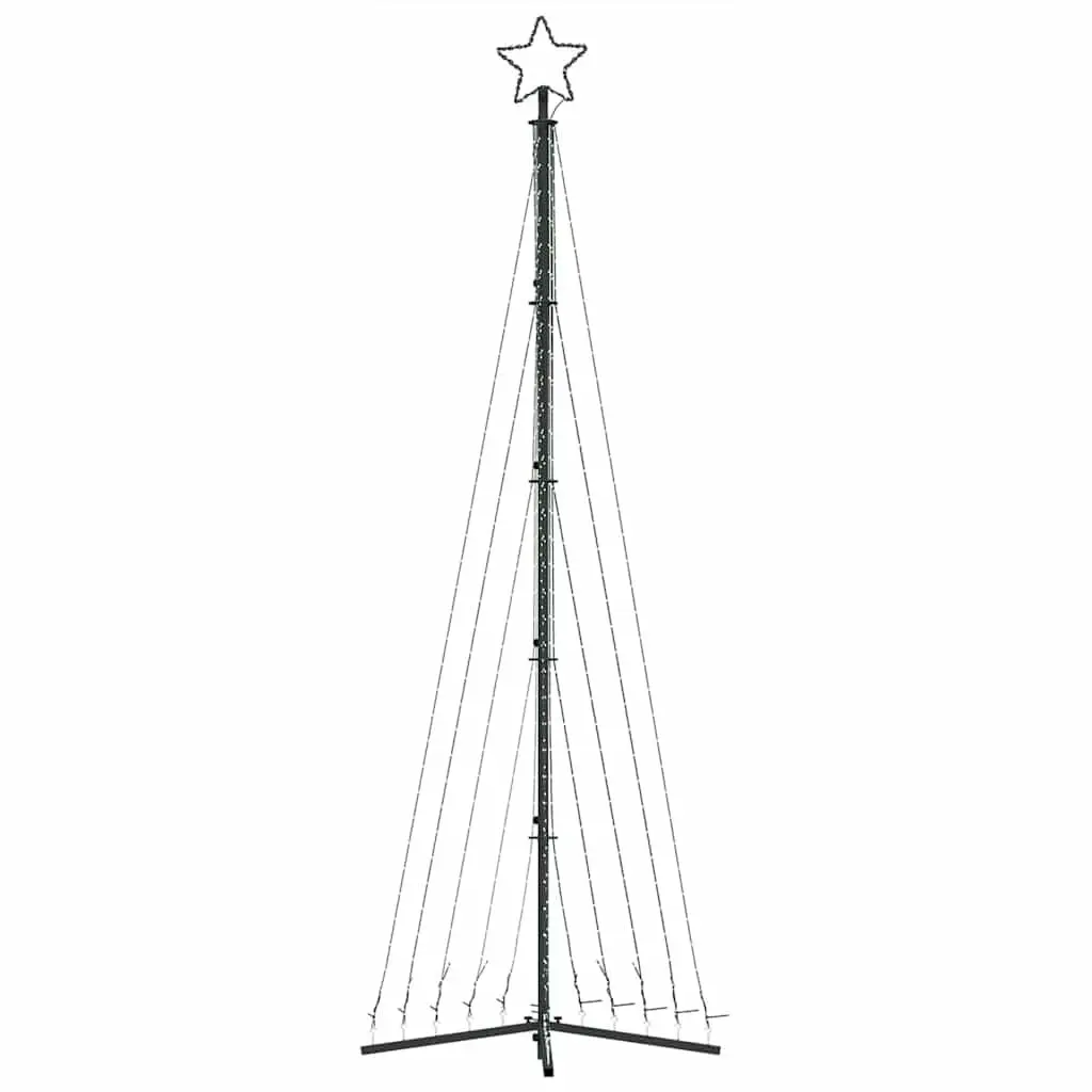 LED Christmas Tree 495 Lights Warm White 302cm Indoor Outdoor Holiday Decoration
