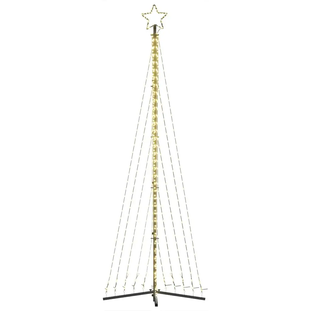 LED Christmas Tree 495 Lights Warm White 302cm Indoor Outdoor Holiday Decoration