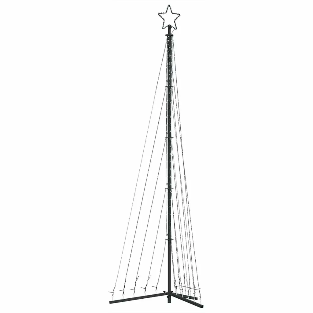LED Christmas Tree with 495 Cold White Lights