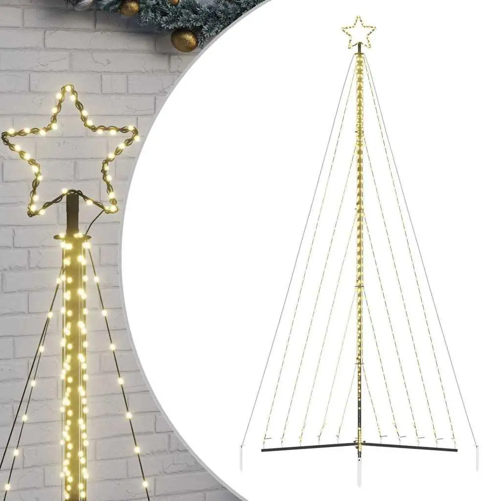 LED Christmas Tree with 570 Warm White Lights