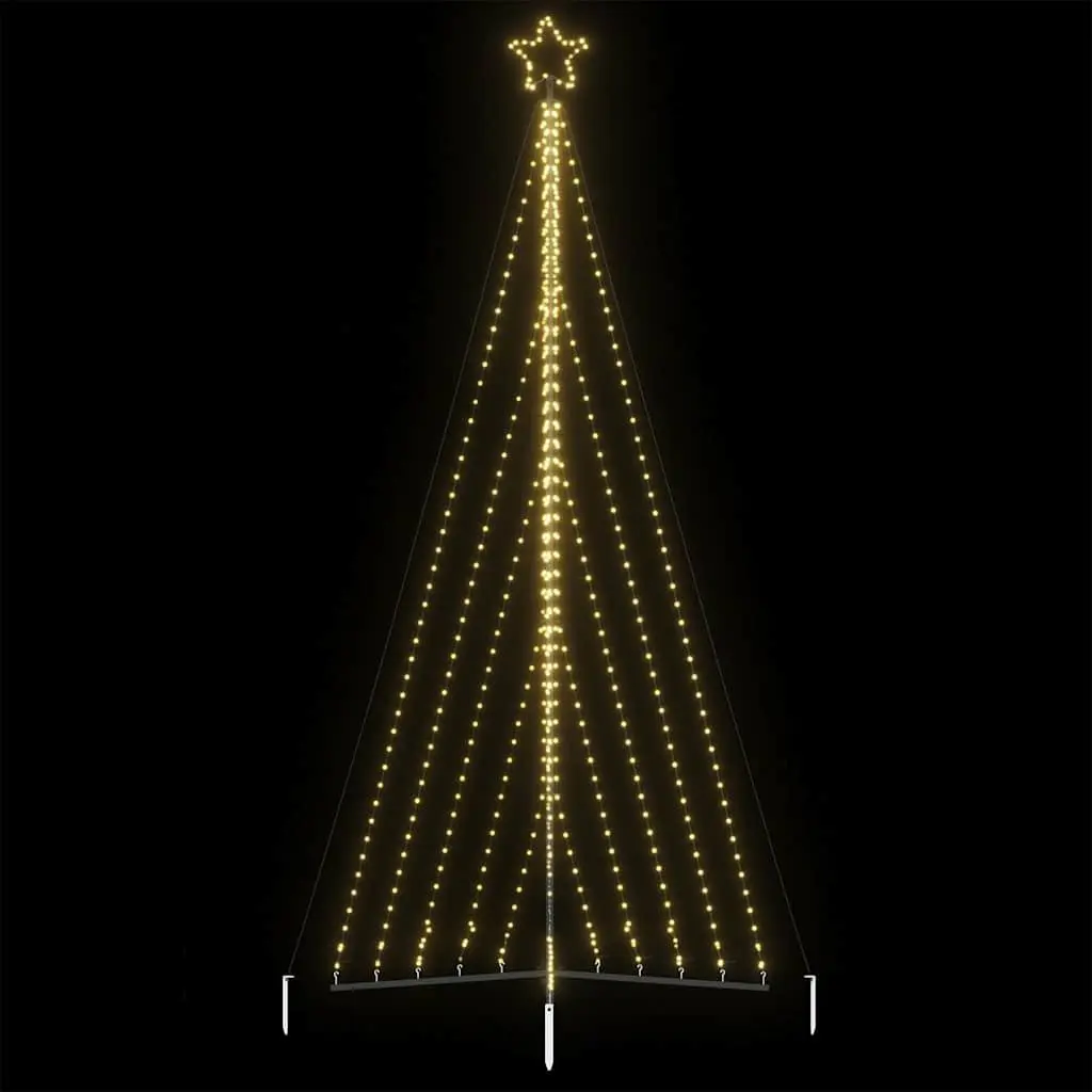 LED Christmas Tree with 570 Warm White Lights