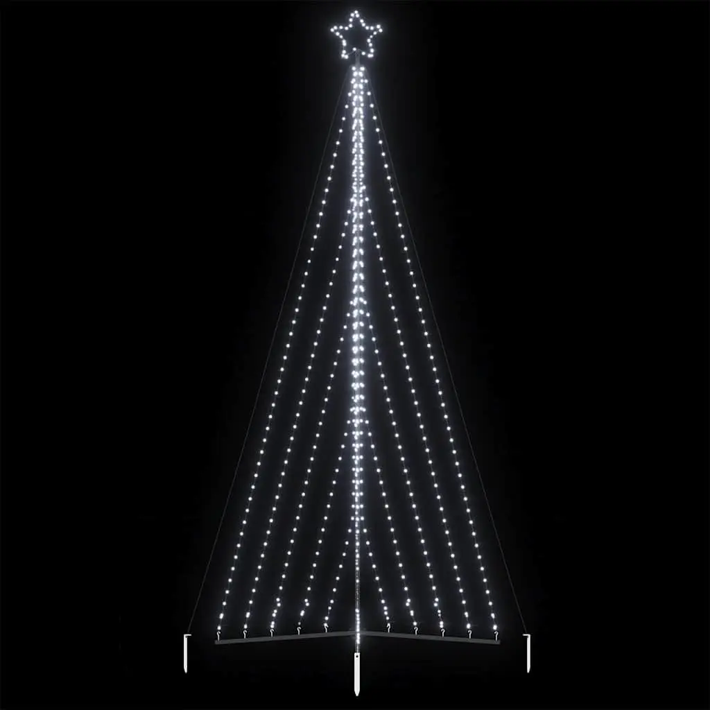 570 Cold White LED Christmas Tree with 8 Effects
