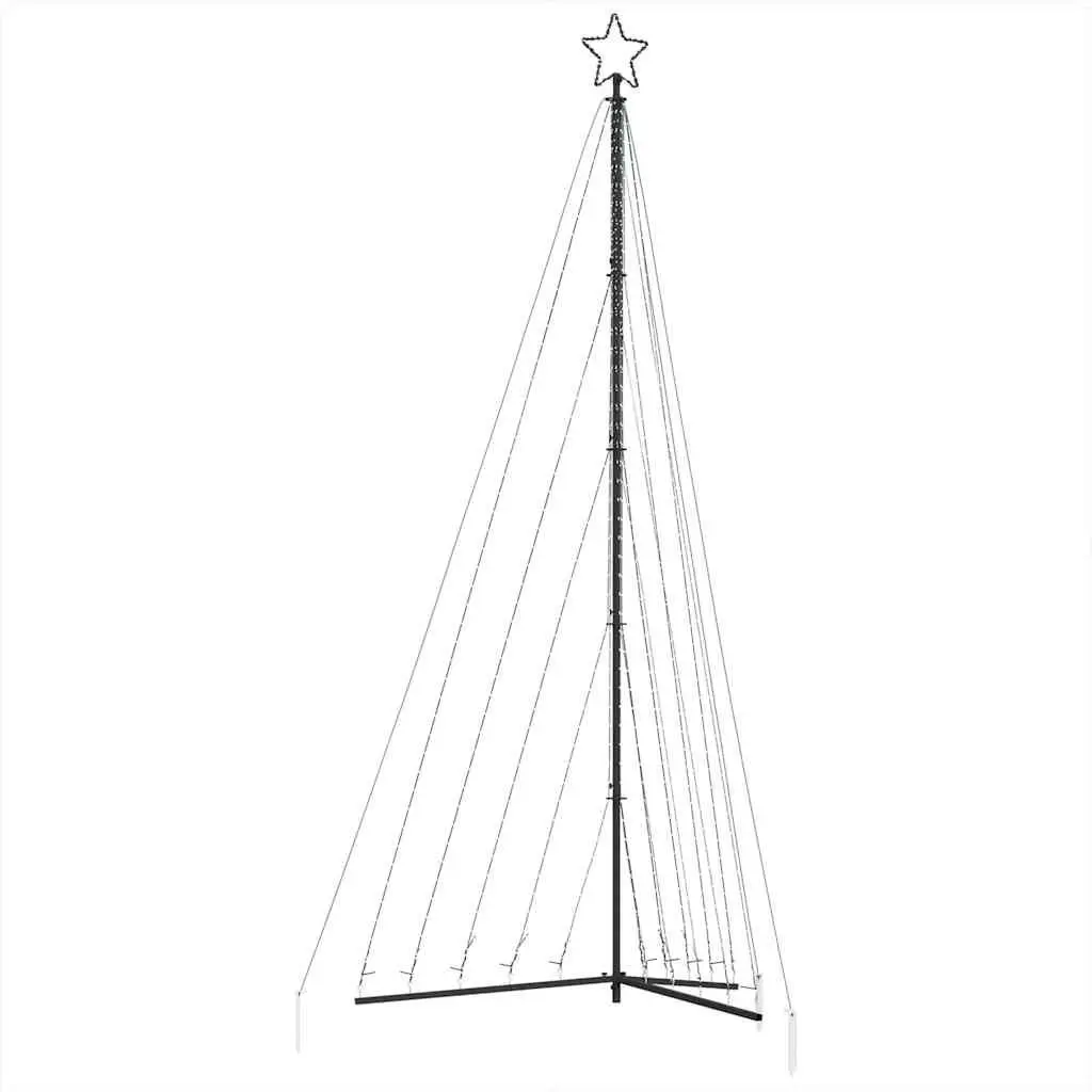 570 Cold White LED Christmas Tree with 8 Effects
