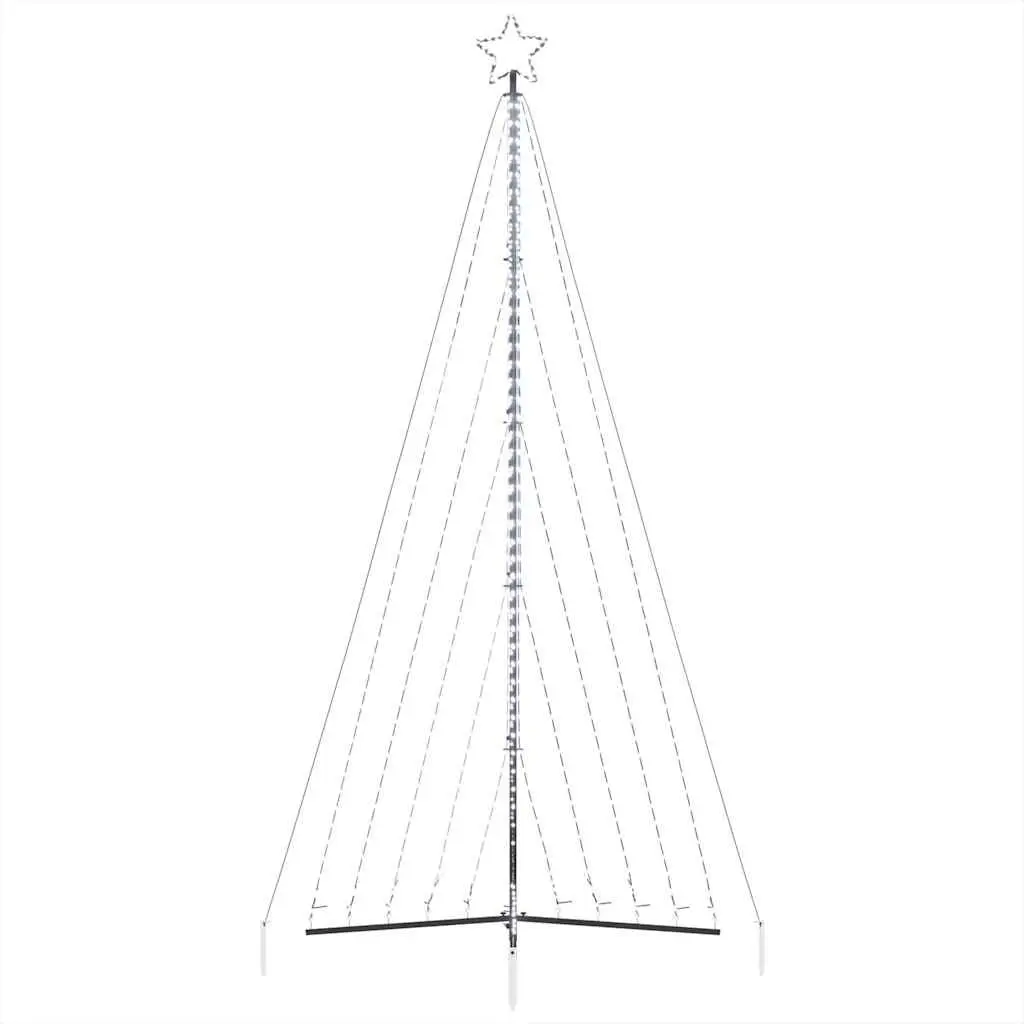 570 Cold White LED Christmas Tree with 8 Effects