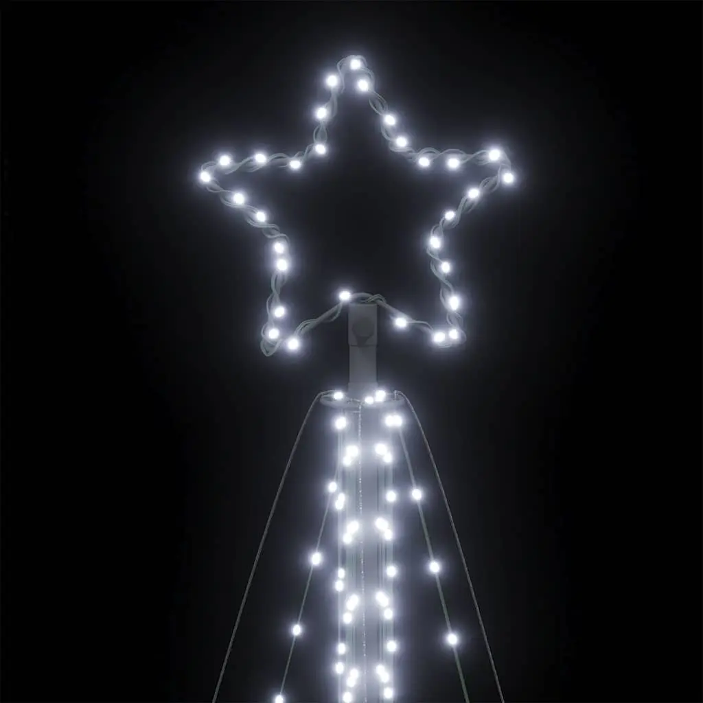 570 Cold White LED Christmas Tree with 8 Effects