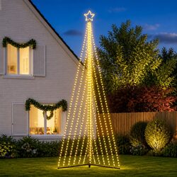Durable LED Christmas Tree with 789 Warm White Lights