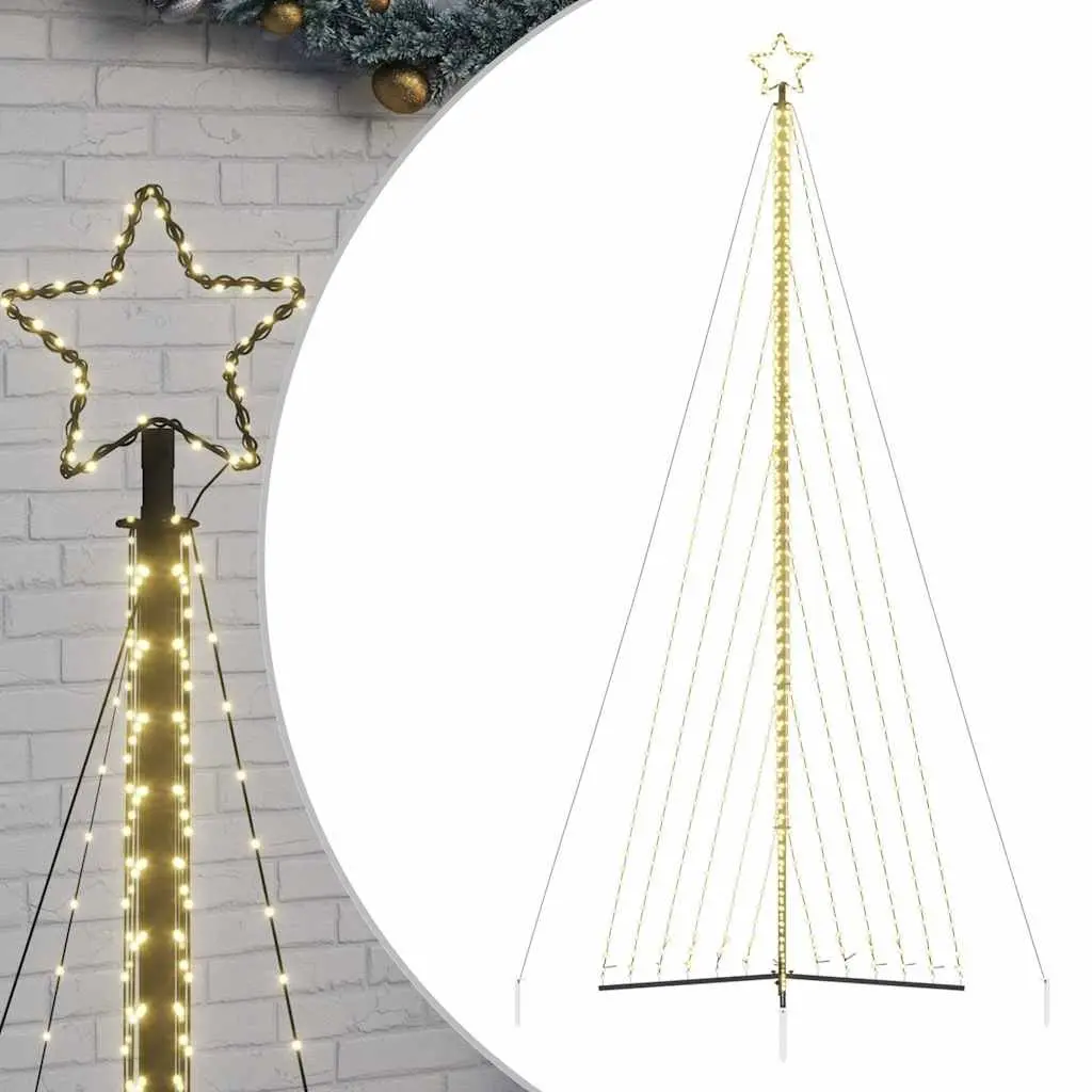 LED Christmas Tree with 789 Warm White Lights