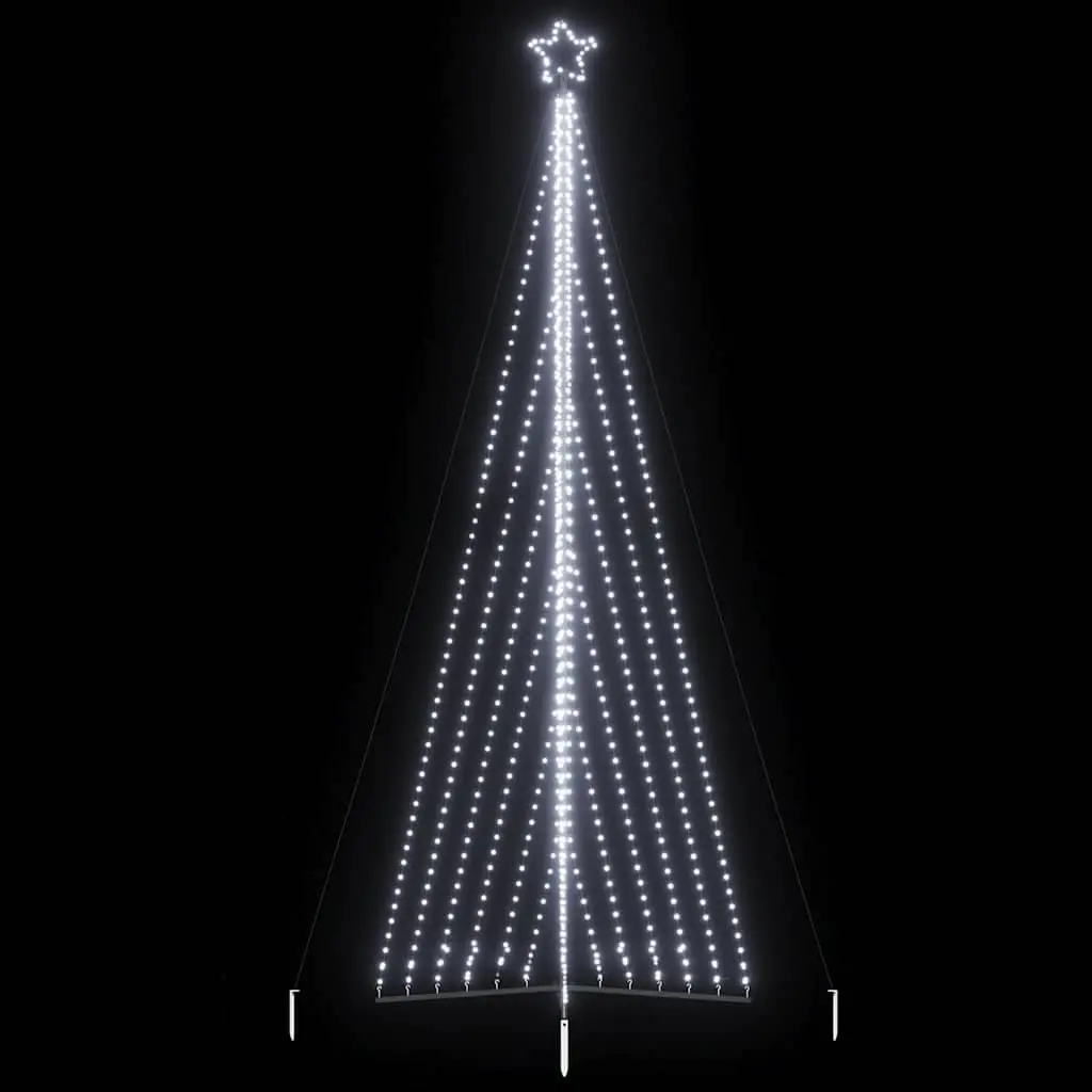 LED Christmas Tree 789 Lights Cold White 478cm Indoor Outdoor Holiday Decoration