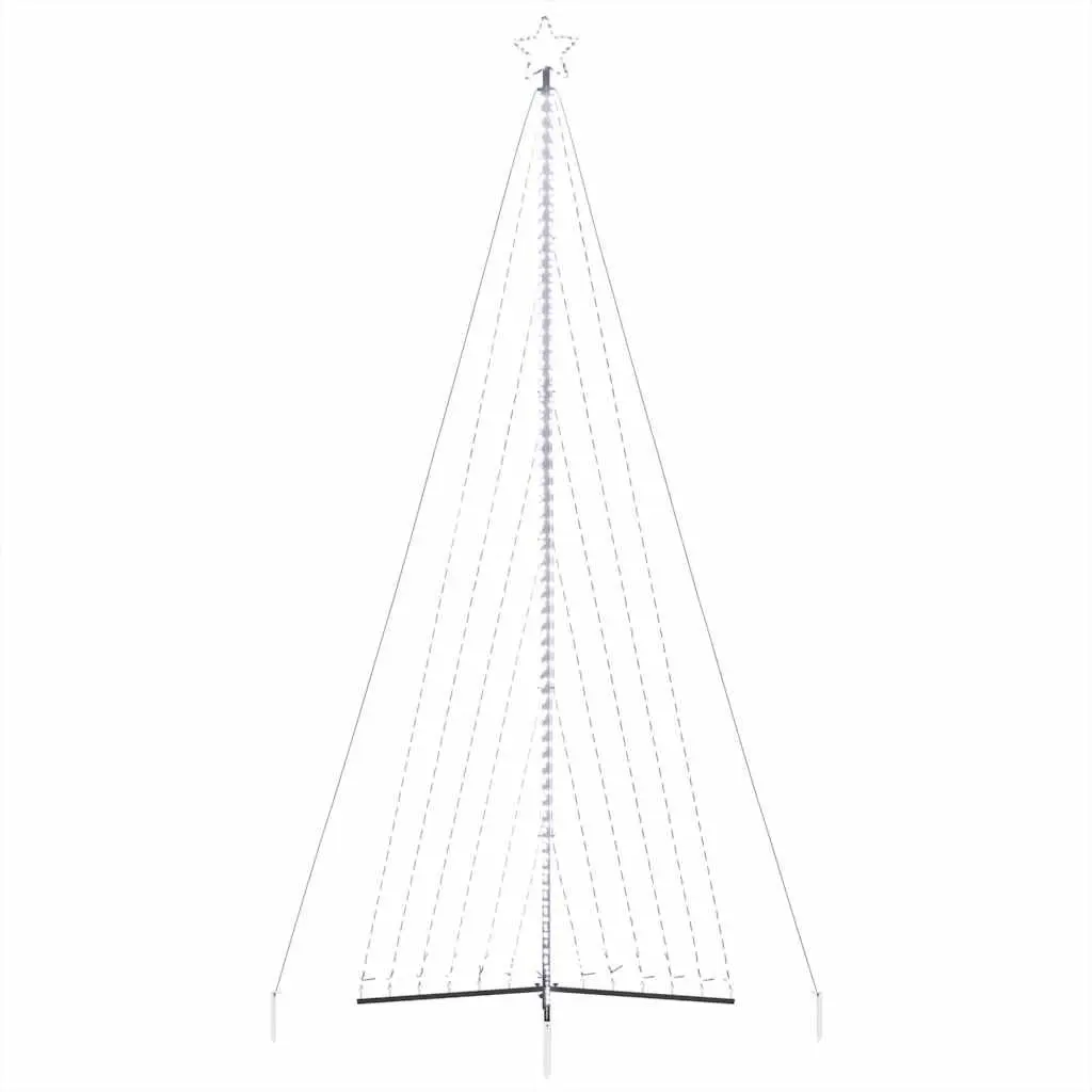 LED Christmas Tree 789 Lights Cold White 478cm Indoor Outdoor Holiday Decoration