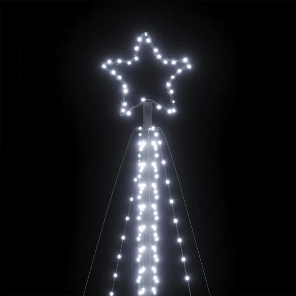 LED Christmas Tree 789 Lights Cold White 478cm Indoor Outdoor Holiday Decoration
