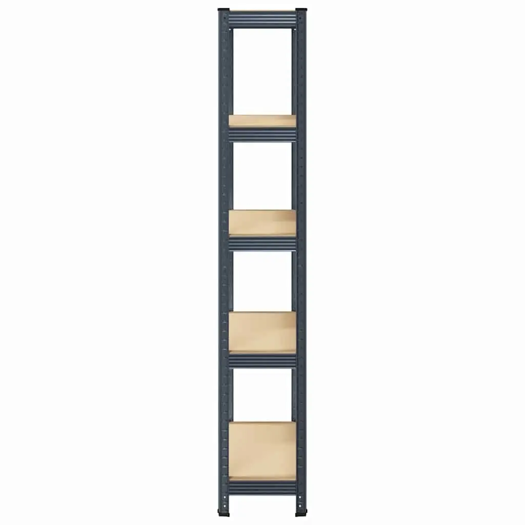 5-Layer Steel Frame Storage Shelf in Anthracite