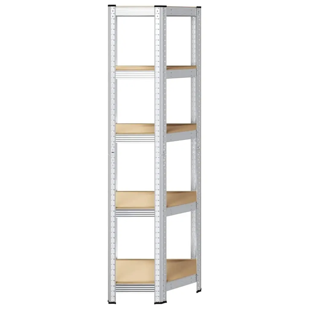 5-Layer Corner Shelf Rack with Steel Frame