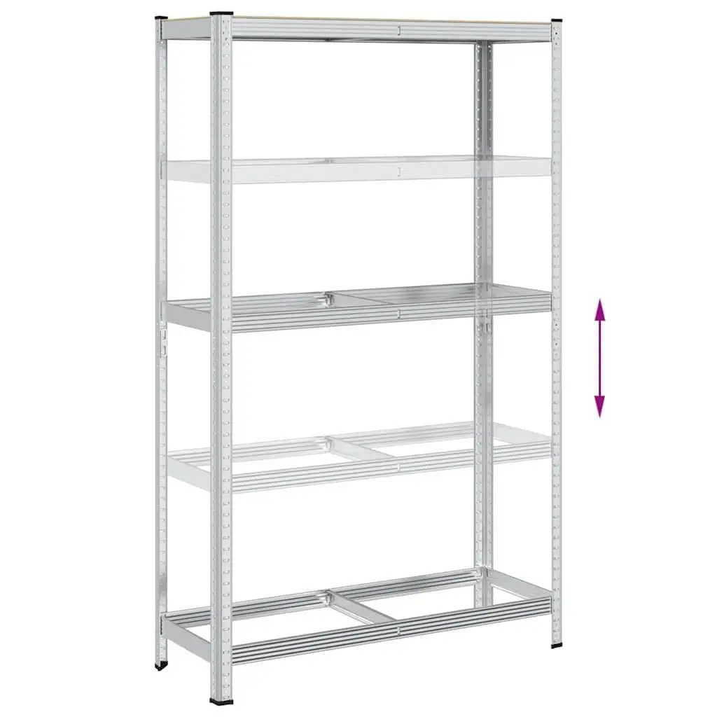 2-Layer Steel Tyre Shelf for Storage Needs